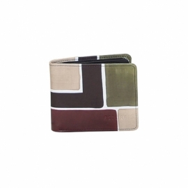 CAMOUFLAGE SQUARE MAN WALLET