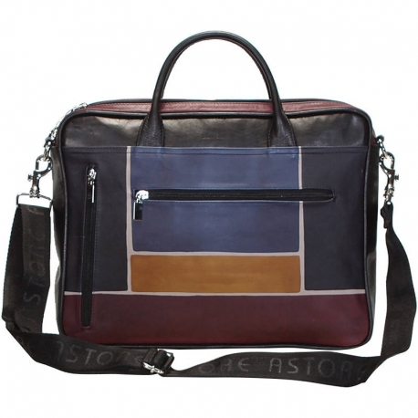 BORSA TRACOLLA BUSINESS GR/NERO SCALA