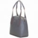 SAN MARCO SAFFIANO GRIGIO HANDBAG