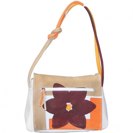 BORSA ACQUERELLO DUNE FIORE