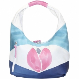BORSA ACQUERELLO CRISTALLO TULIPANO