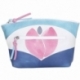 BORSA PICCOLA ACQUERELLO CRISTALLO TULIPANO