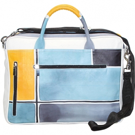 BORSA TRACOLLA BUSINESS SOLE GEOMETRICO