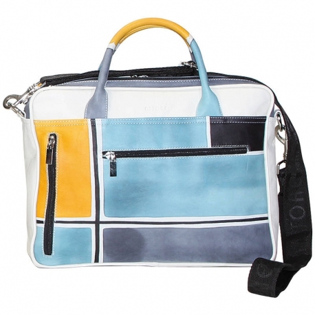 BORSA TRACOLLA BUSINESS SOLE GEOMETRICO