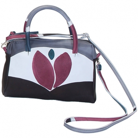 BORSA PICCOLA ACQUERELLO WINE TULIPANO