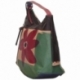 ACQUERELLO MARRONE FIORE HANDBAG