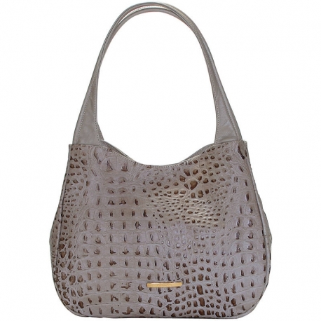 PIAZZA DI SPAGNA TAUPE HANDBAG