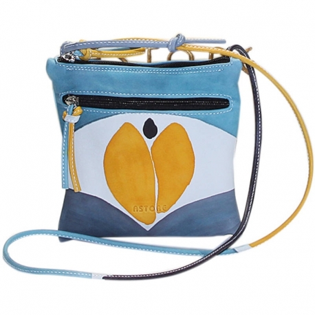 BORSA TRACOLLA ACQUERELLO SOLE TULIPANO