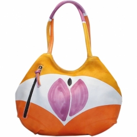 ACQUERELLO SPEZIE TULIPANO HANDBAG