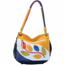 ACQUERELLO BLUE RAMO HANDBAG