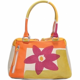 ACQUERELLO AVORIO FIORE HANDBAG