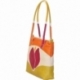 ACQUERELLO AVORIO TULIPANO HANDBAG