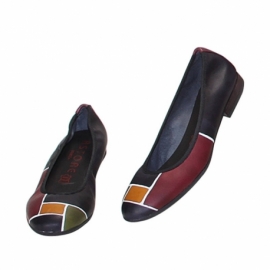 ACQUERELLO FORESTA SPIRE BALLERINA PUMPS