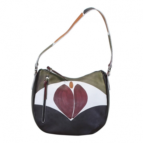 ACQUERELLO FORESTA TULIPANO HANDBAG